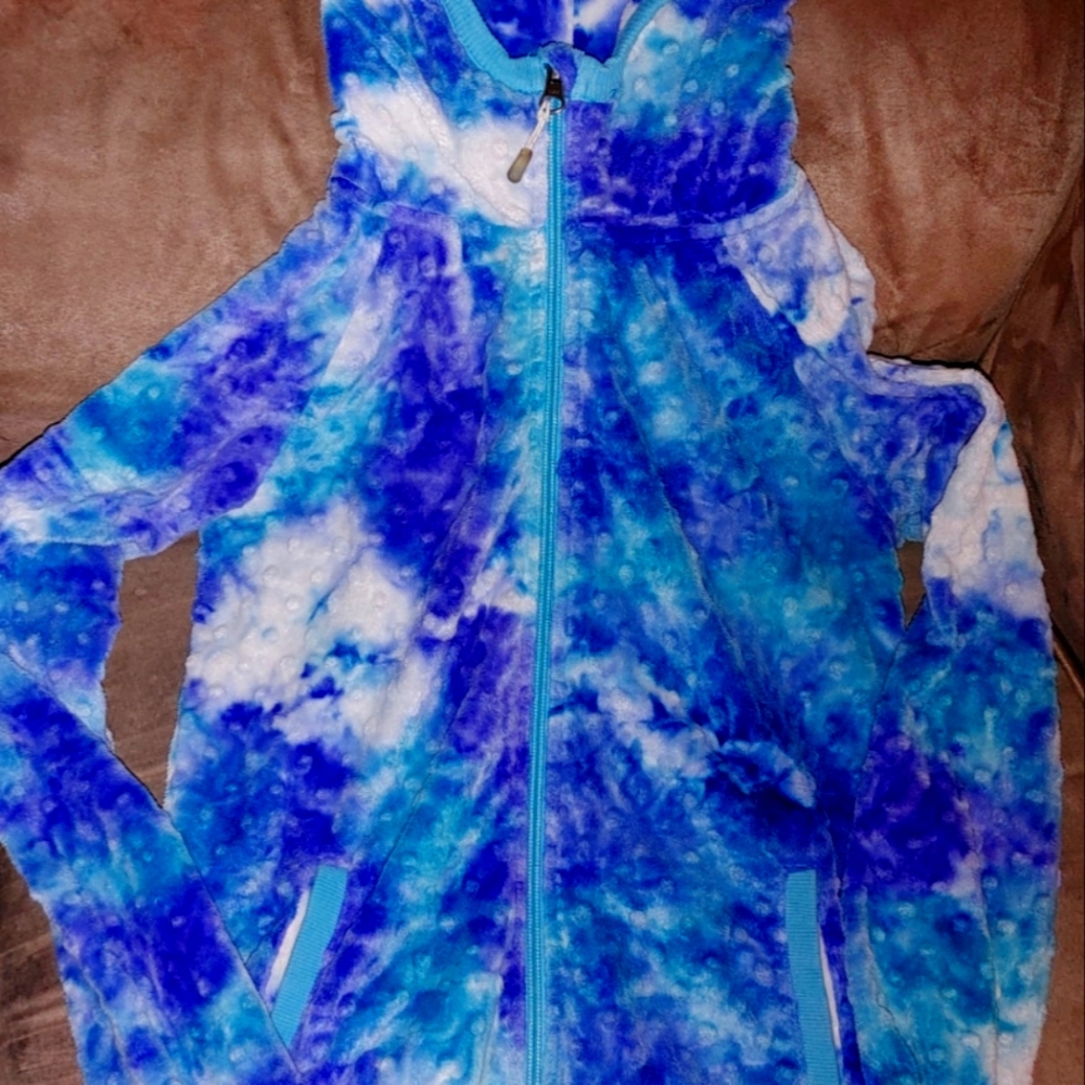 Triple flip minky bubble suit
